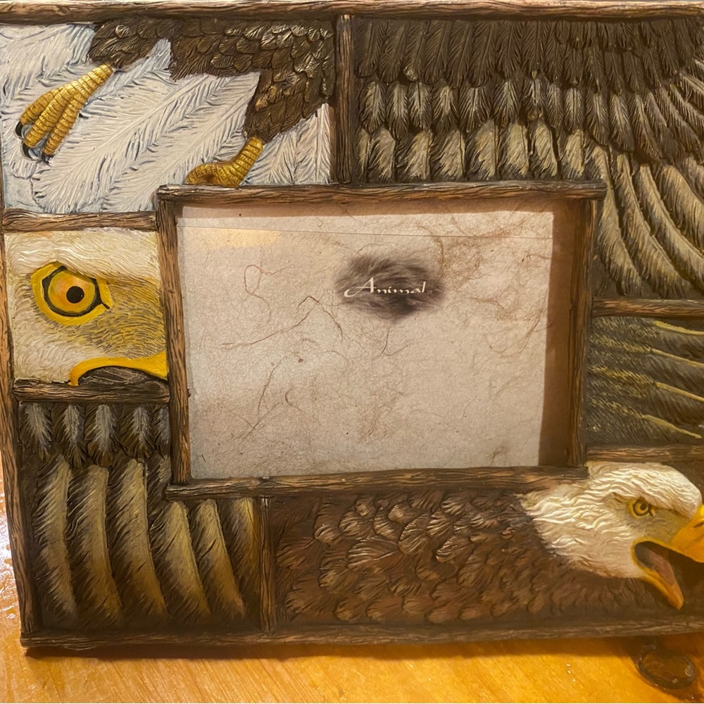 Rustic Picture Frame with Stand